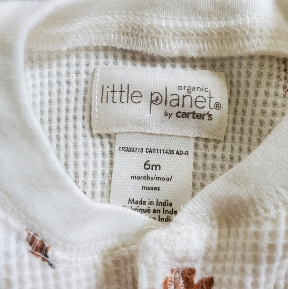 Little Planet By Carter's Organic Set Of 3 Size 6M